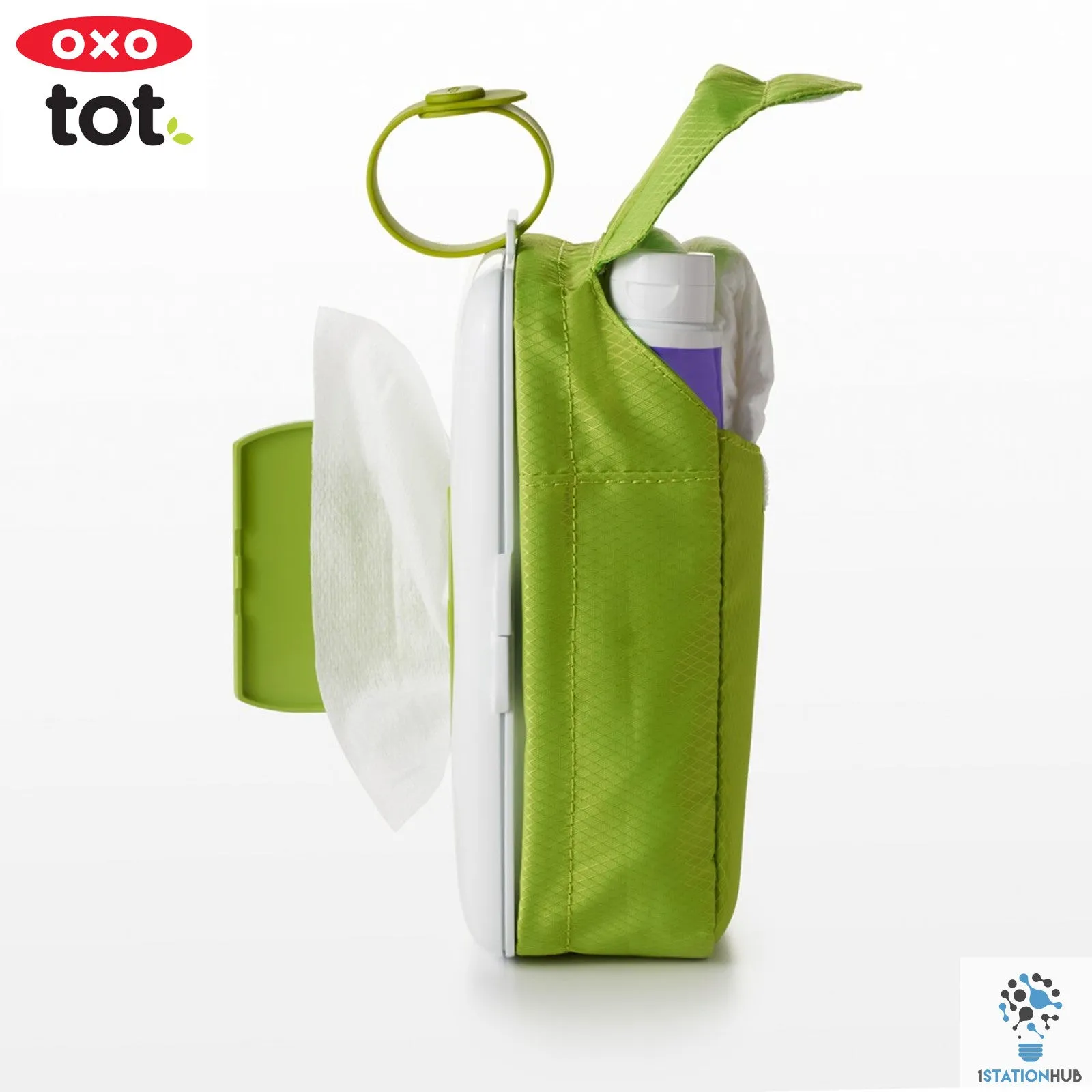 Oxo Tot On-the-Go Wipes Dispenser & Diaper Pouch