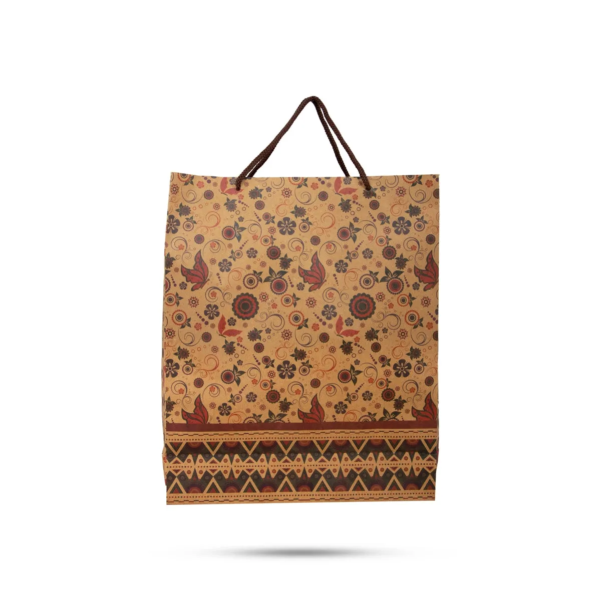 Paper Bag - 10.25 x 12.5 x 4 Inches | Carry Bag/ Gift Bag/ Gift Paper Bag for Shopping