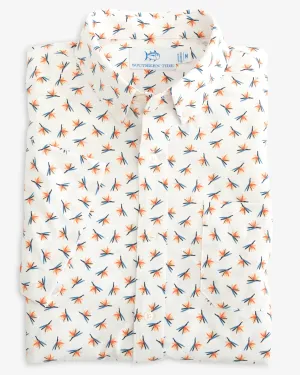 Paradise Park Printed Intercoastal Short Sleeve Button Down