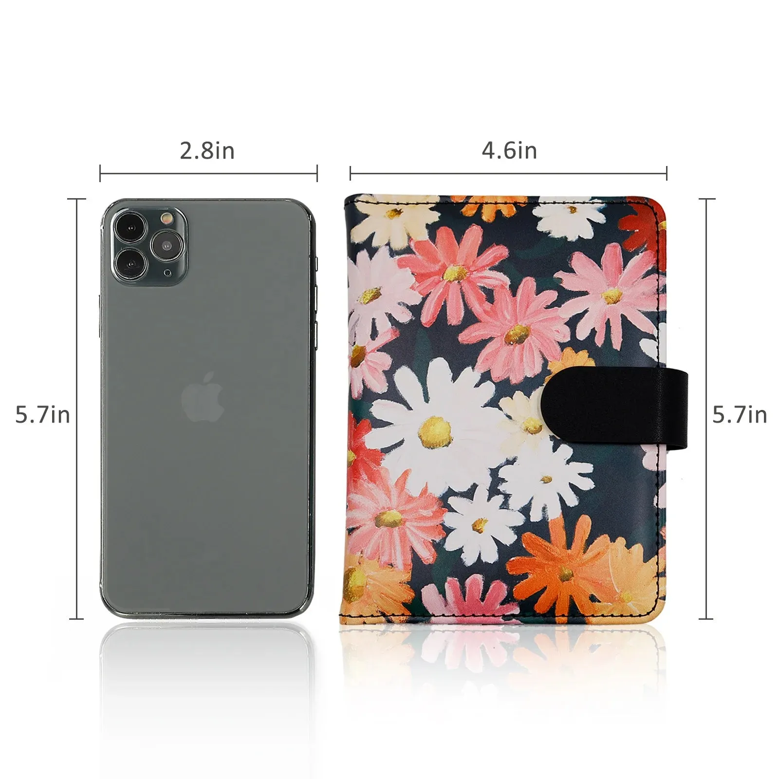 Passport Cover PU Leather Man Women Travel Passport Holder with Credit Card Holder Case Wallet Protector Cover Case