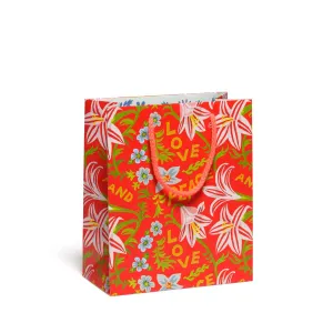 Peace and Love Amaryllis Gift Bag - Medium