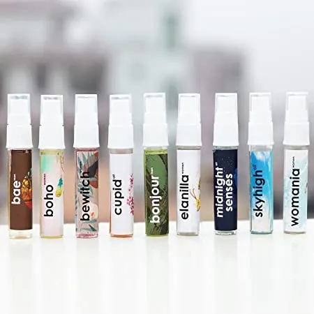 Perfume Trial Set/Sample/Tester For Men & Women Combo Set of 9 - 12ml Each
