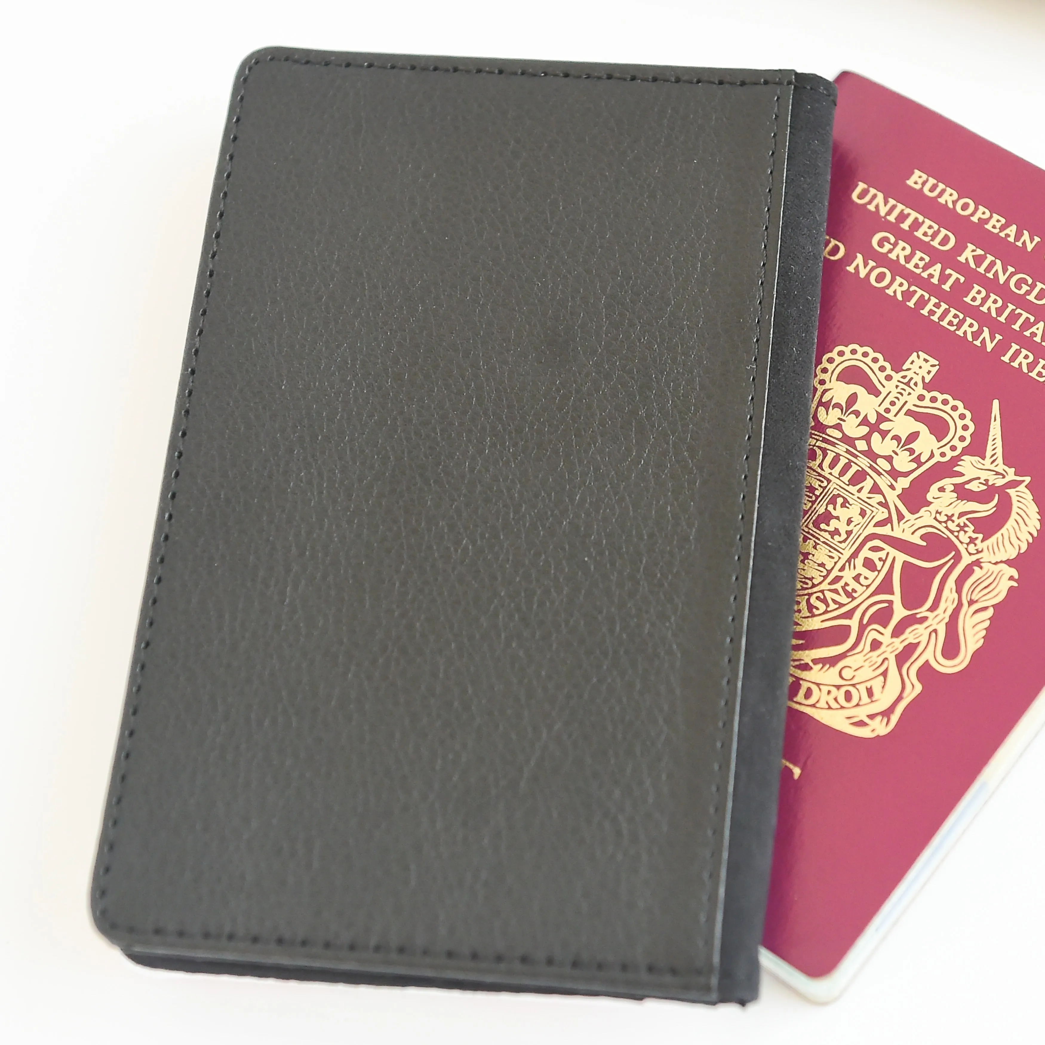 Personalised Passport Holder | Monogram in White