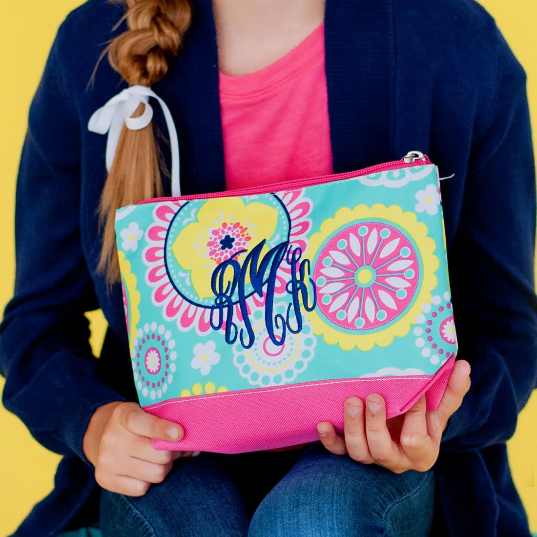 Personalized Colorful Cosmetic Accessory Bags