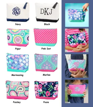 Personalized Colorful Cosmetic Accessory Bags