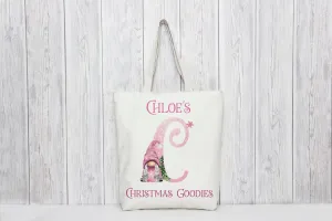 Pink Gonk Christmas Eve Bag