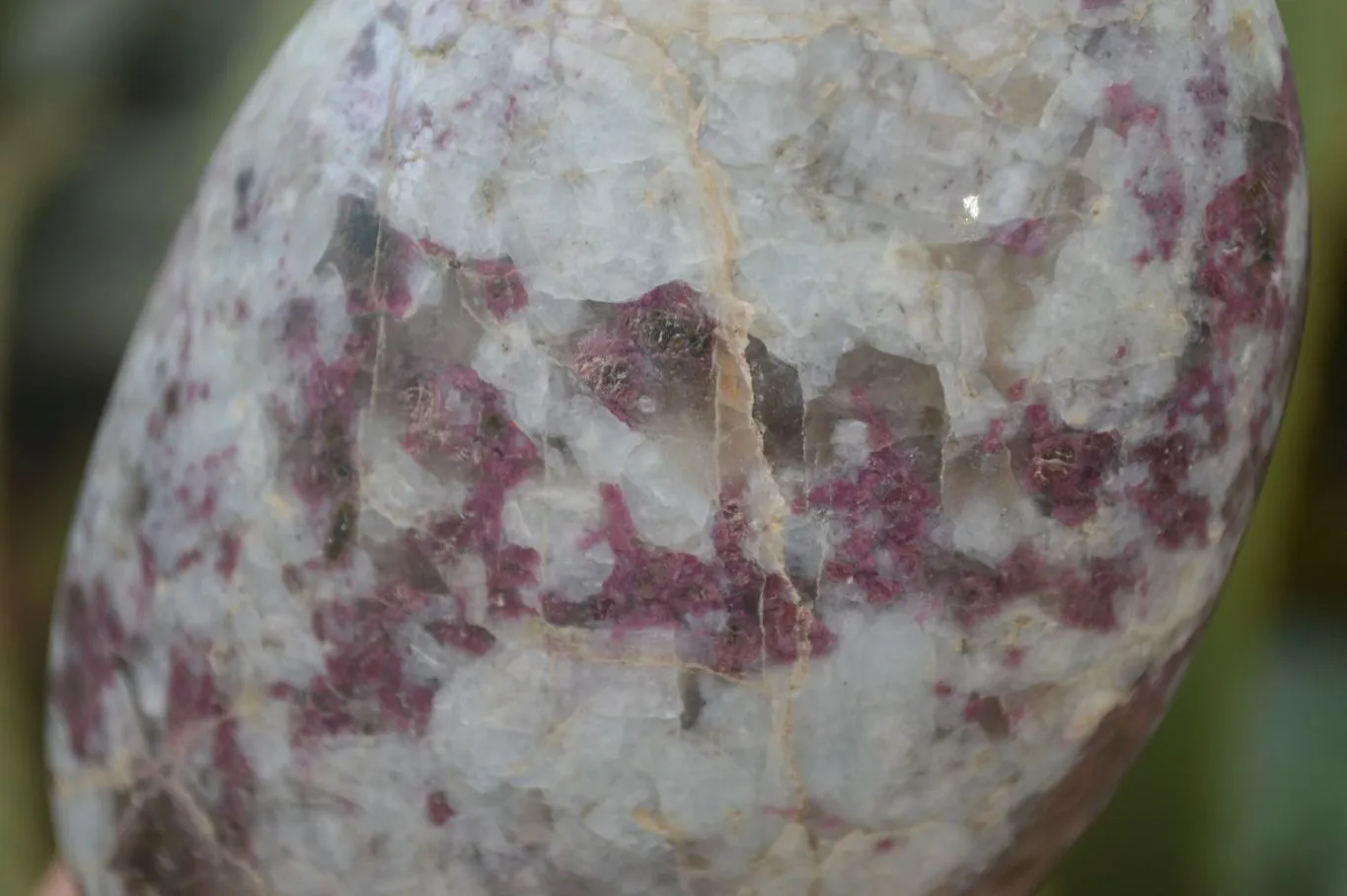 Polished Rubellite Pink Tourmaline Standing Free Forms x 6 From Madagascar