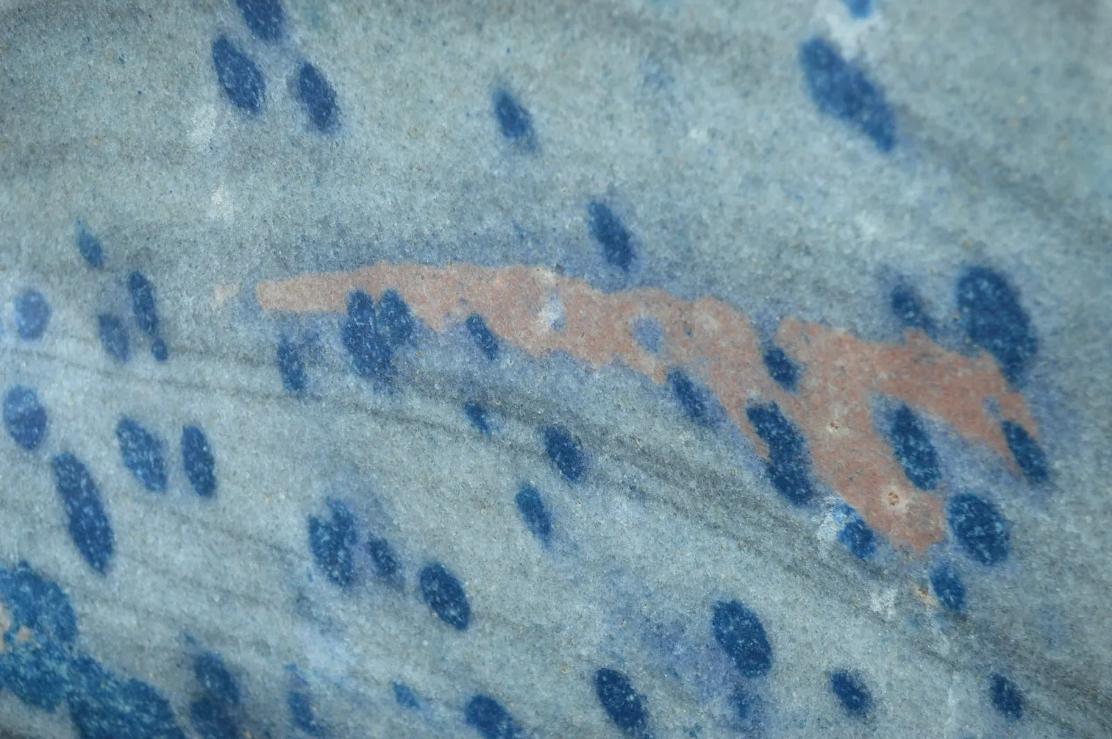 Polished XXL Blue Spotted Spinel "Dalmatian Stone" Display Piece x 1 From Madagascar