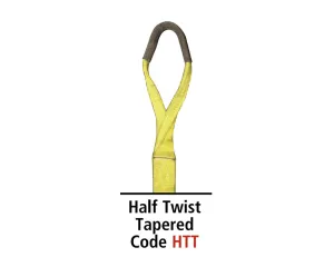 Polyester Eye Eye sling - Half Twist Eyes with taper