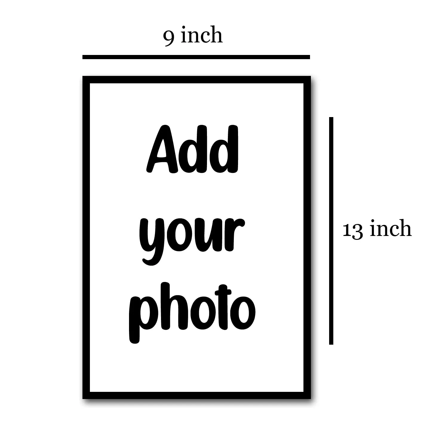 Prints Club Mother's Day Personalised Wooden Photo Table Top 9 X 13 In Birthday Mothers Day Sorry Gift For Mom Mother, Tabletop