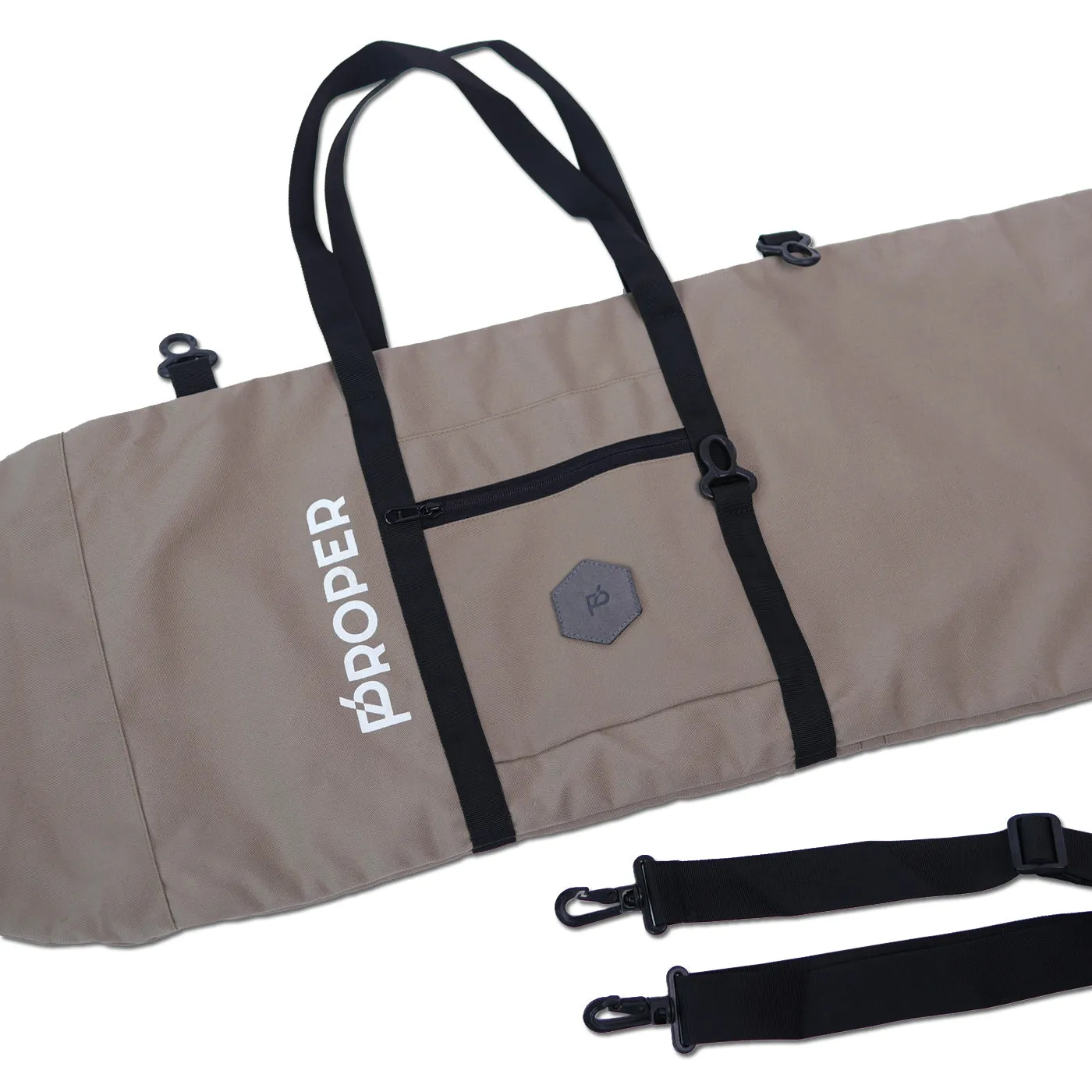 Proper Skateboard Bag Grey