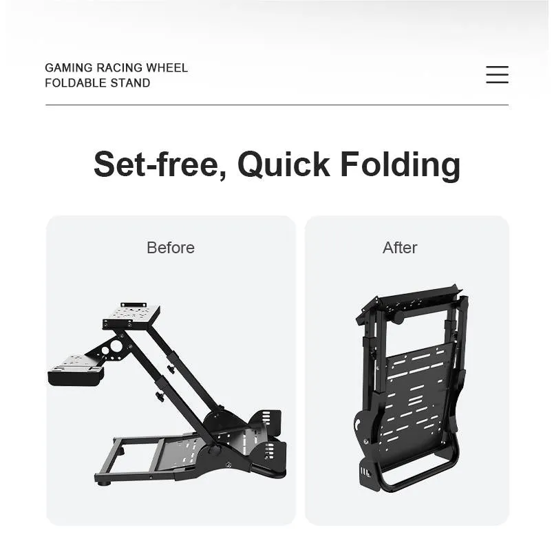 PXN A10 Foldable and Adjustable Racing Sim Frame