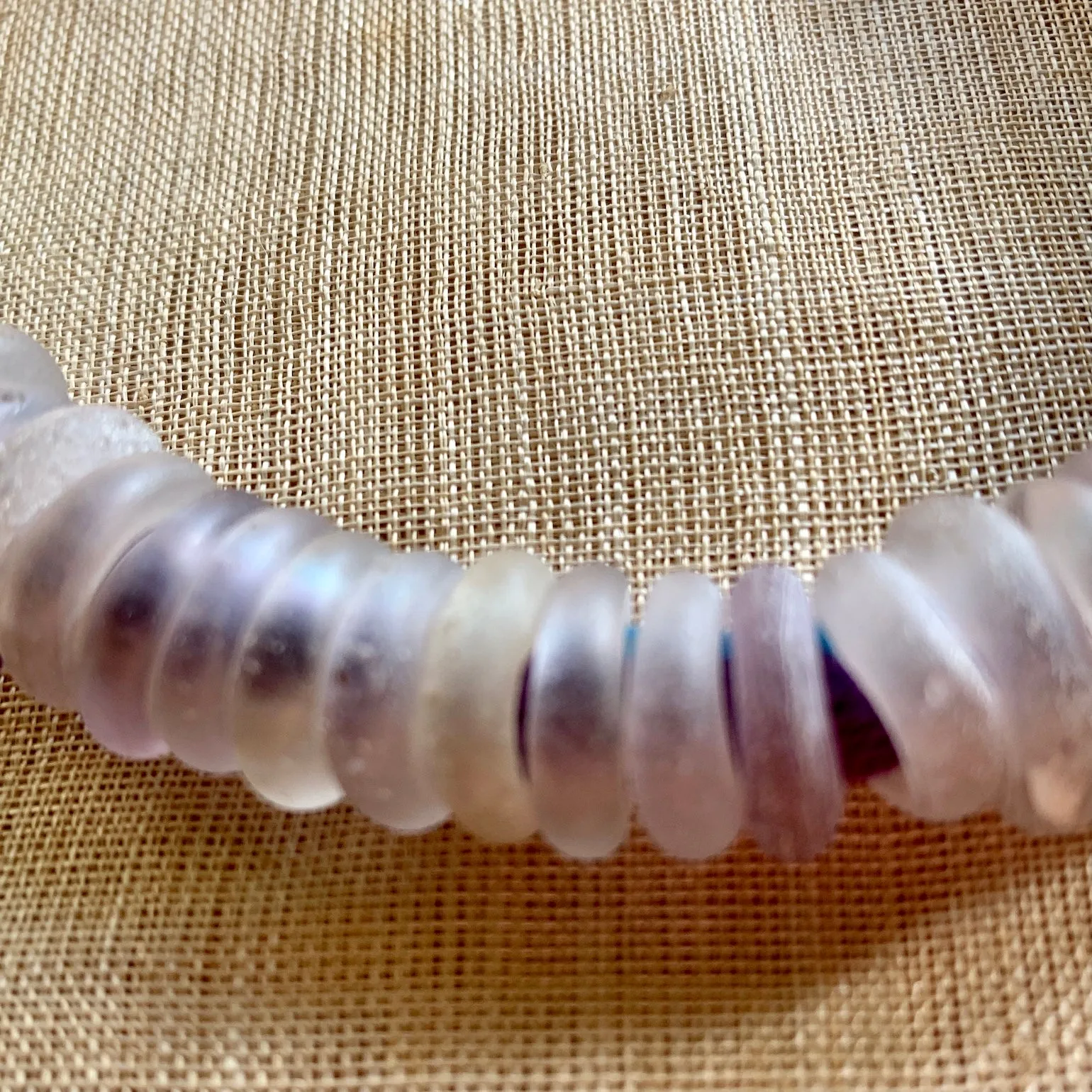 Rare Purple Dogon Donuts, Set of 6