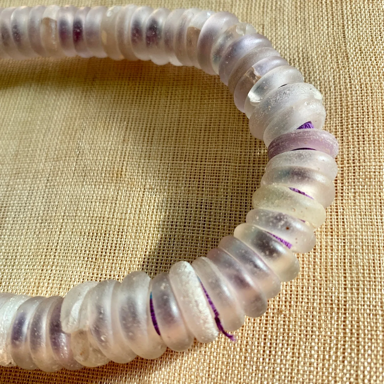 Rare Purple Dogon Donuts, Set of 6
