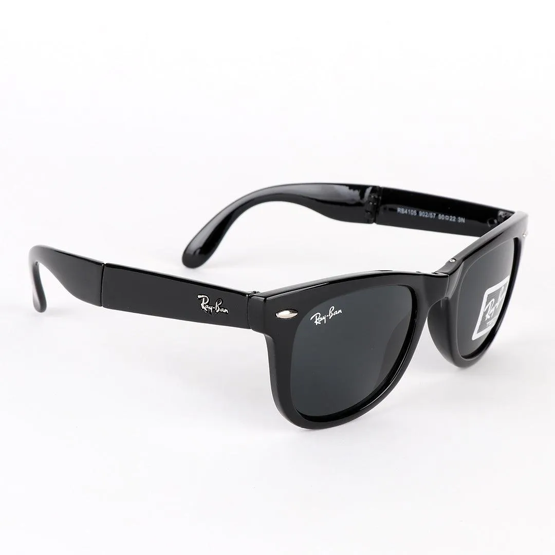 Ray-Ban Foldable Wayfarer Black Sunglasses