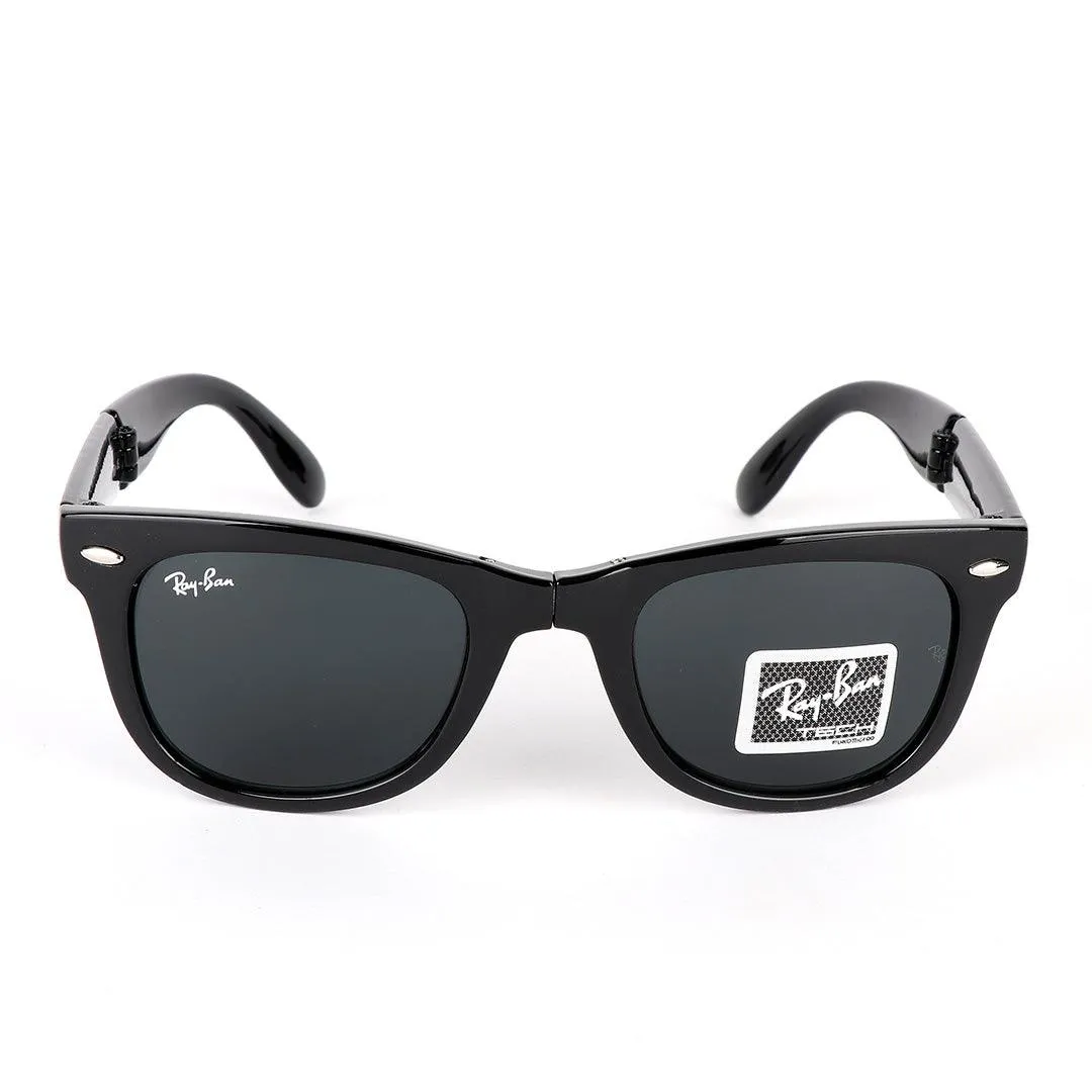 Ray-Ban Foldable Wayfarer Black Sunglasses