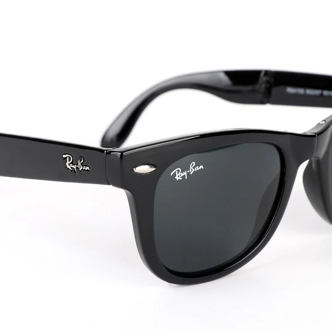 Ray-Ban Foldable Wayfarer Black Sunglasses
