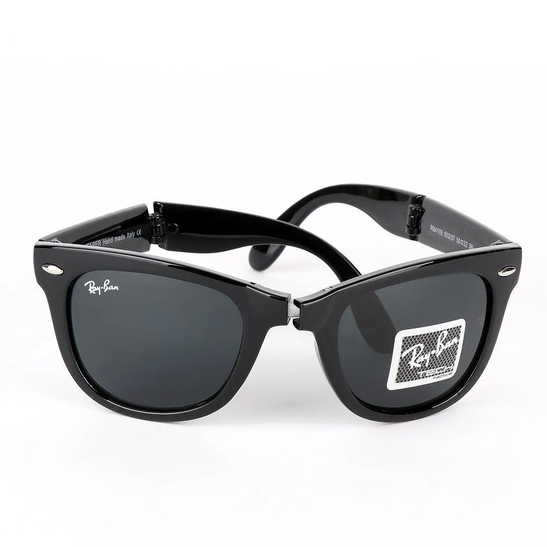 Ray-Ban Foldable Wayfarer Black Sunglasses
