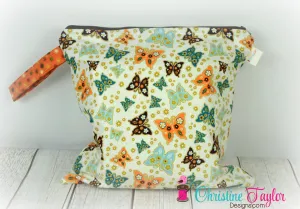 Ready Made MEDIUM SIZE Wet Bag - Butterfly