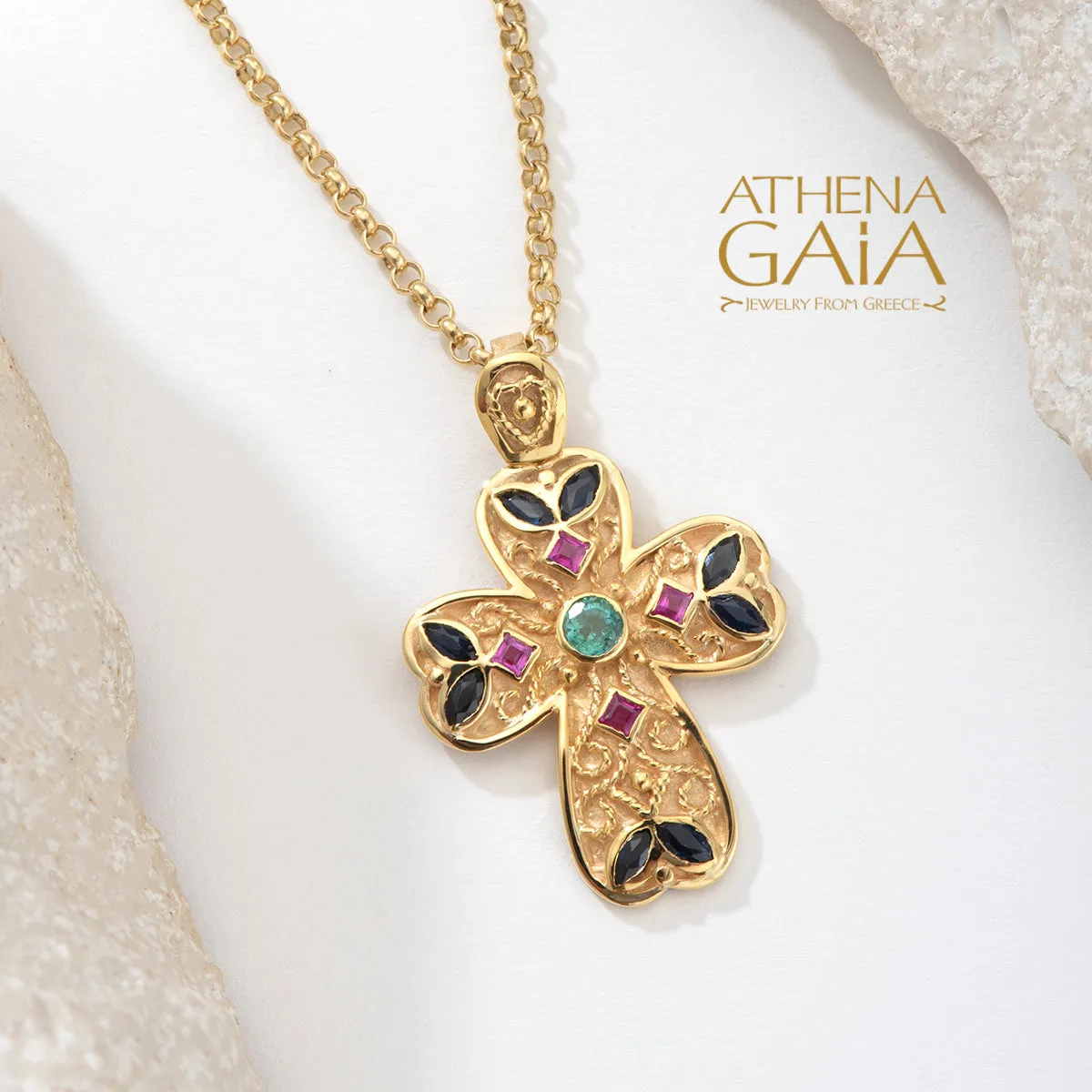 Regal Anastasius Byzantine Flared Cross