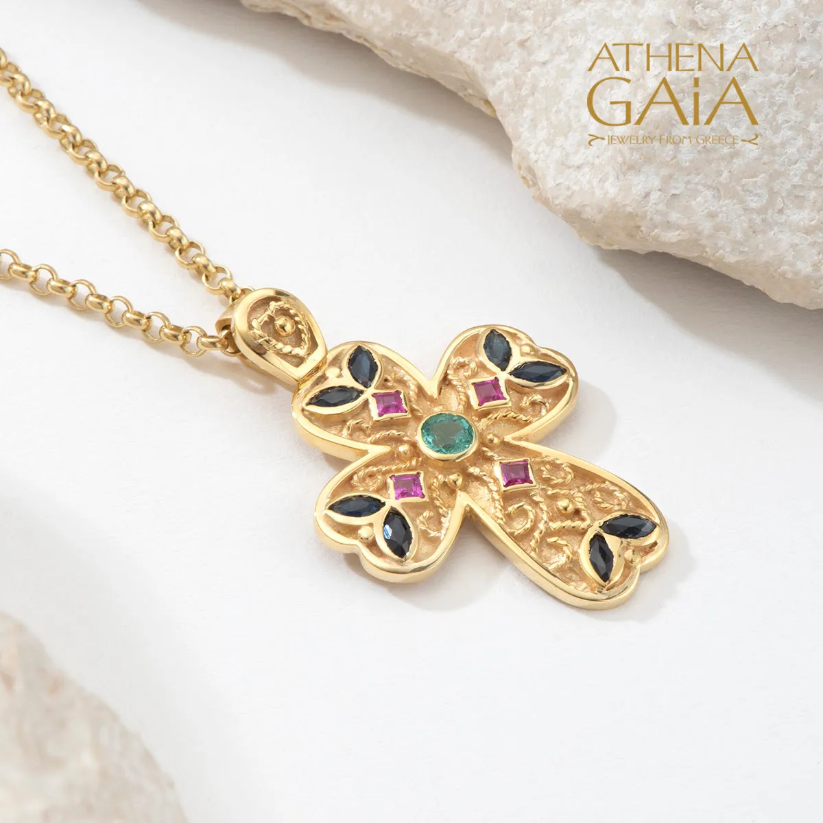 Regal Anastasius Byzantine Flared Cross