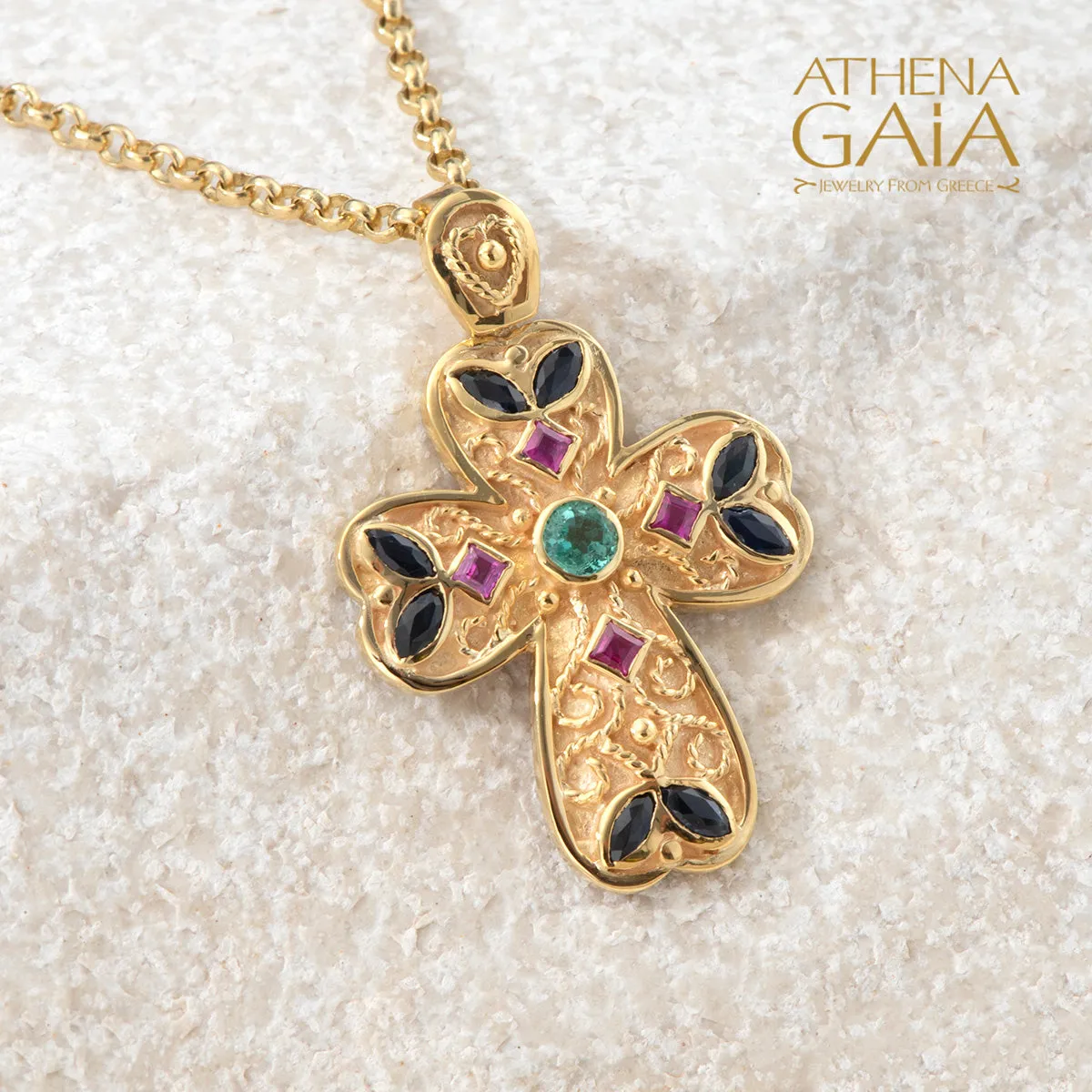 Regal Anastasius Byzantine Flared Cross