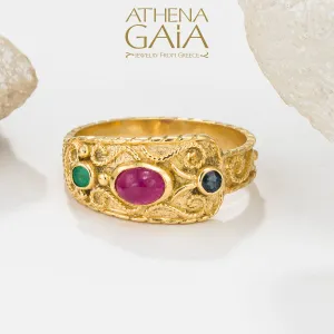 Regal Byzantine Trinity Ring