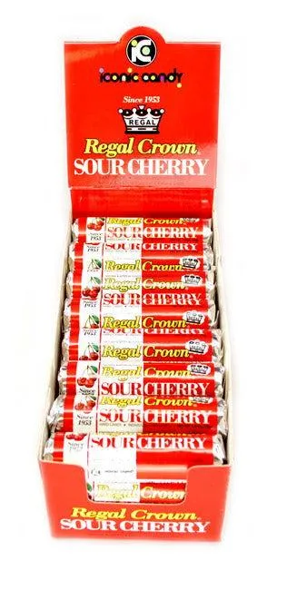 Regal Crown Sour Cherry Hard Candy
