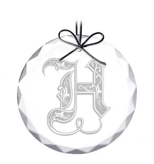 Regal Initial Ornament