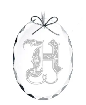 Regal Initial Ornament