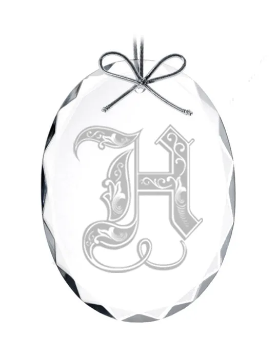Regal Initial Ornament