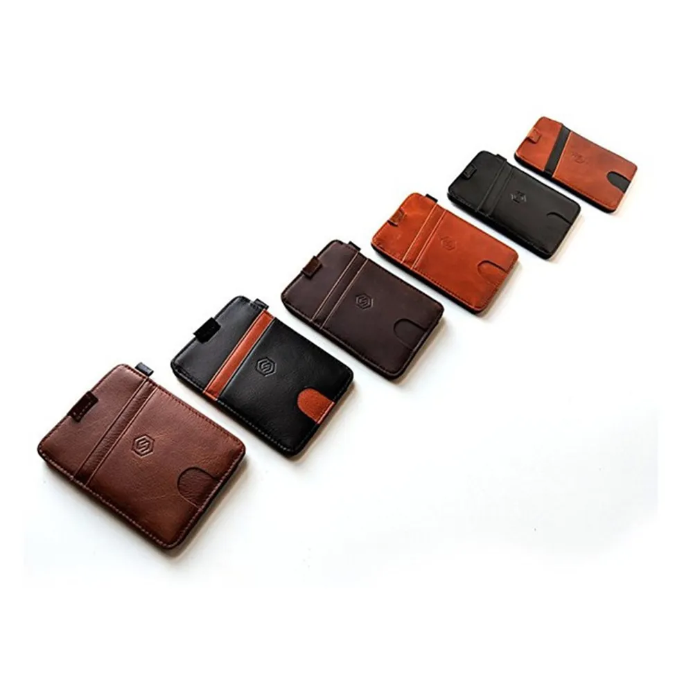 RFID Leather Blocking Card Holder