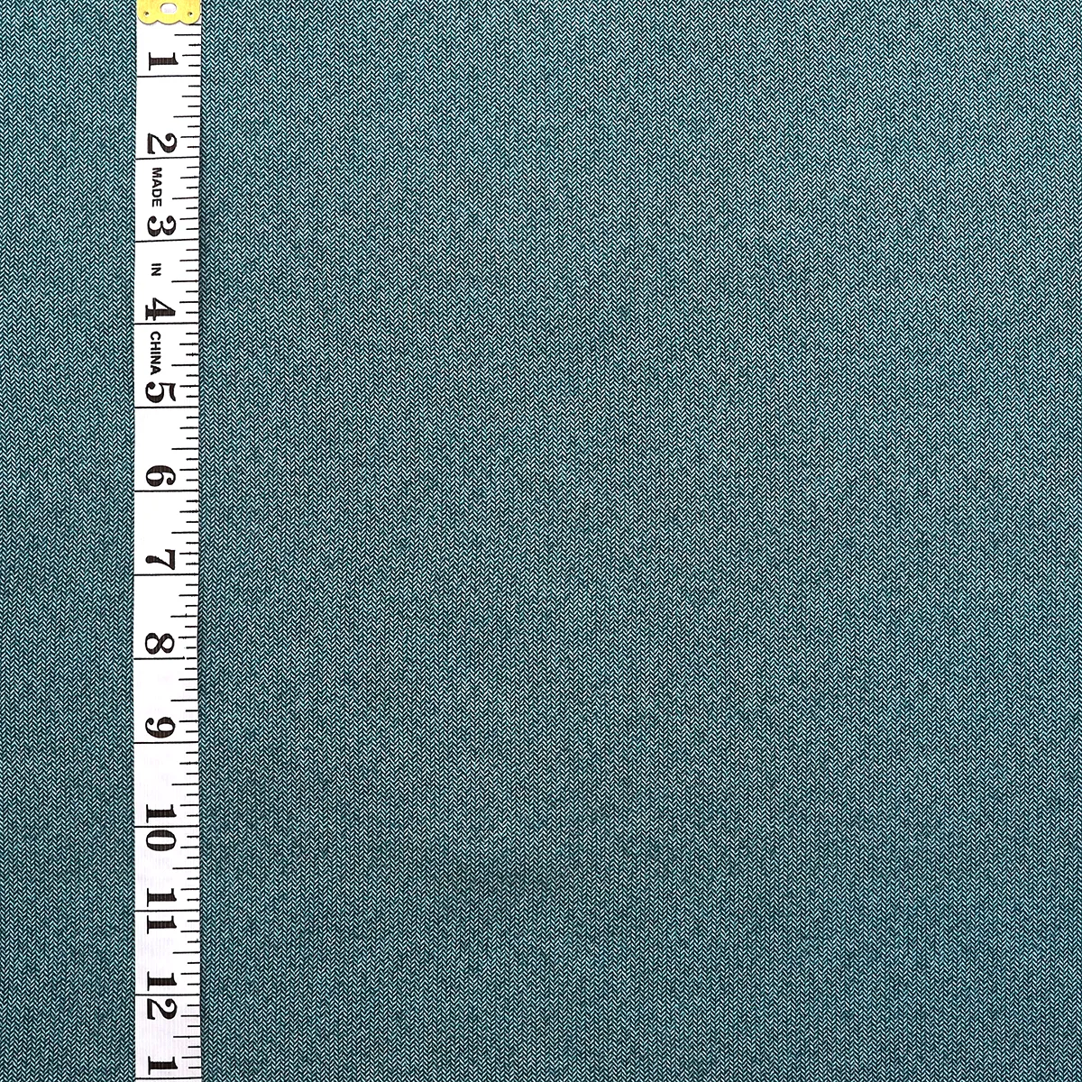 Ribbed Print | Emerald Herringbone R3C5