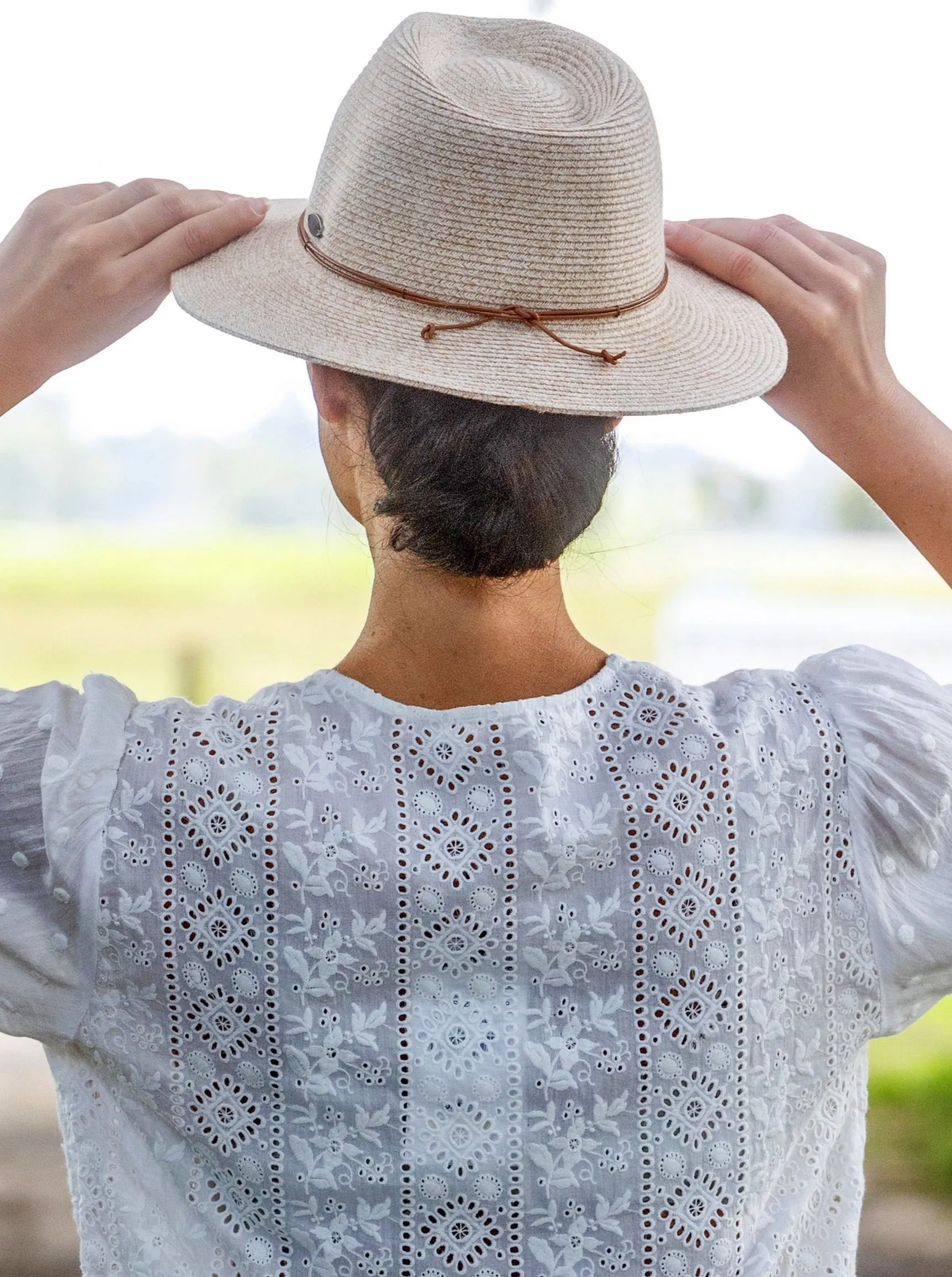 Rigon Avoca Flexibraid Fedora - Oatmeal