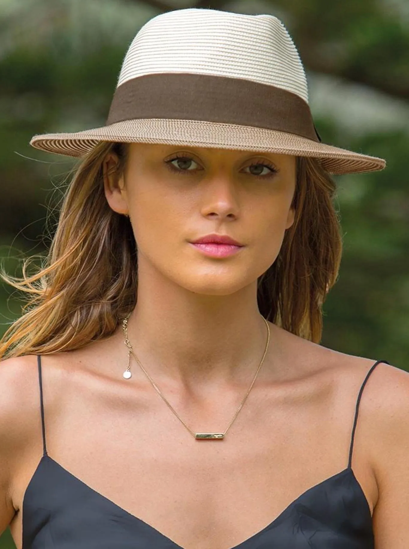 Rigon Bangalow Fedora - Ivory/Stone