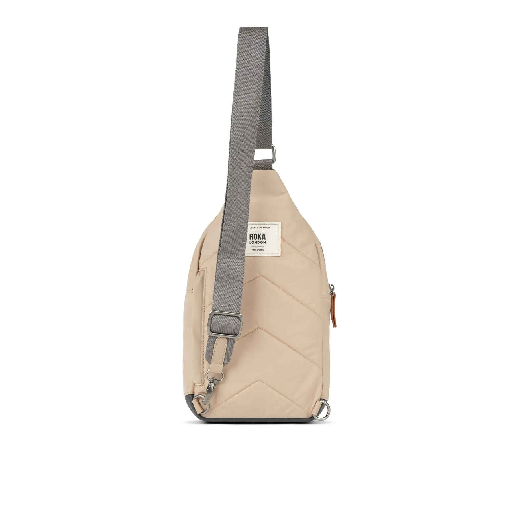 ROKA Willesden B Large Recycled Nylon Bag - Sand