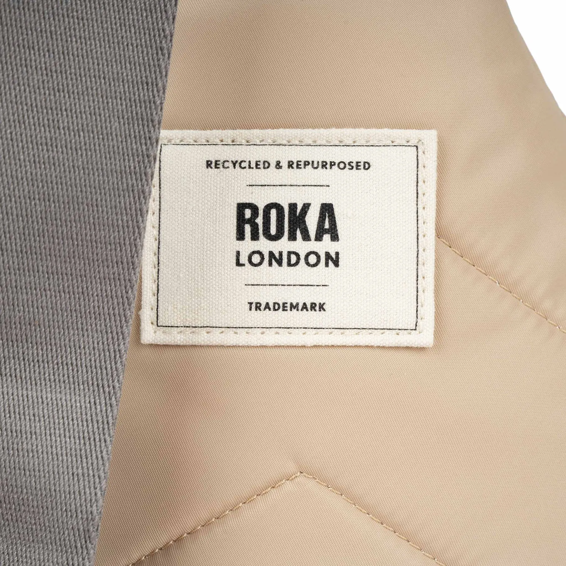 ROKA Willesden B Large Recycled Nylon Bag - Sand