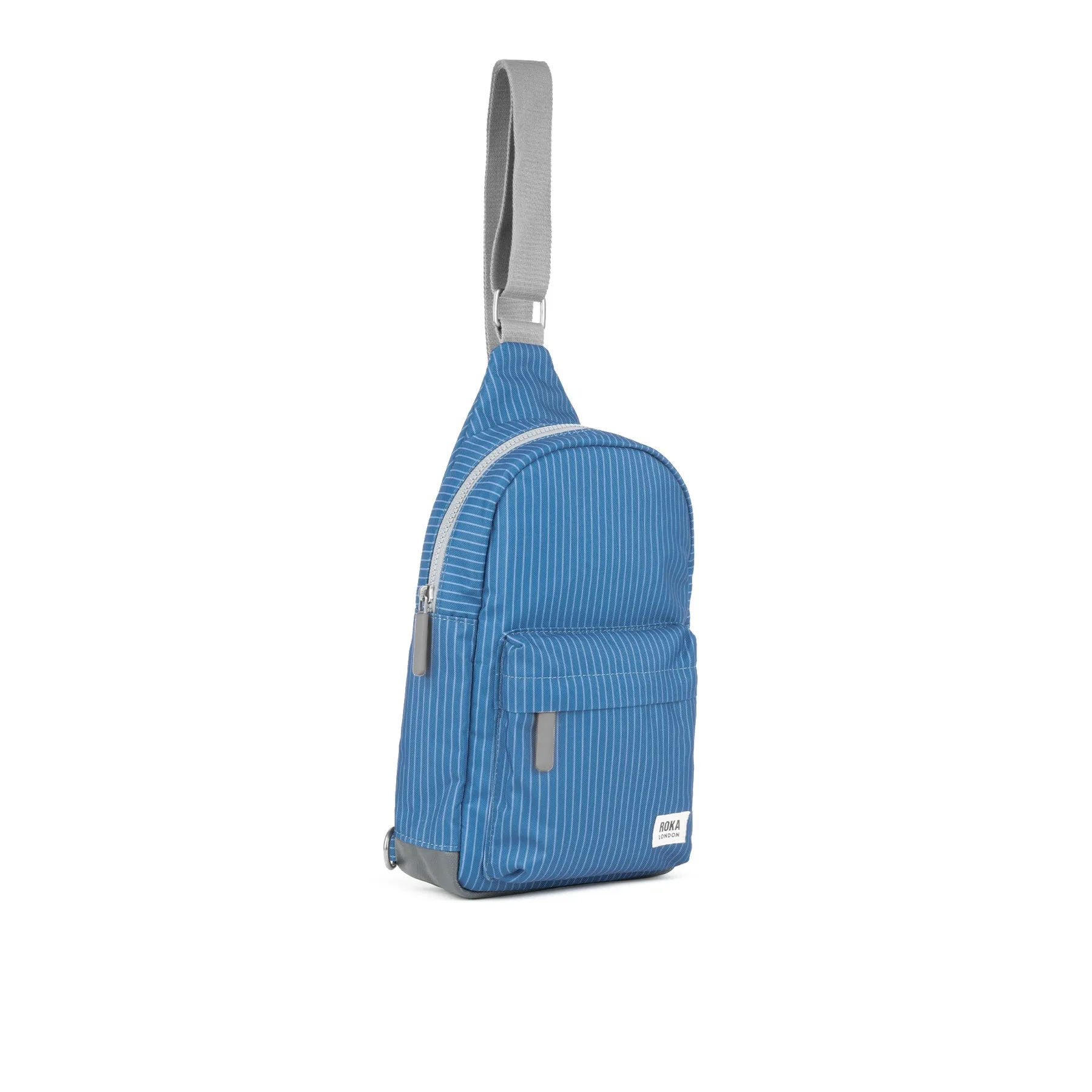 ROKA Willesden B Mid Wash Denim Large Recycled Canvas Bag