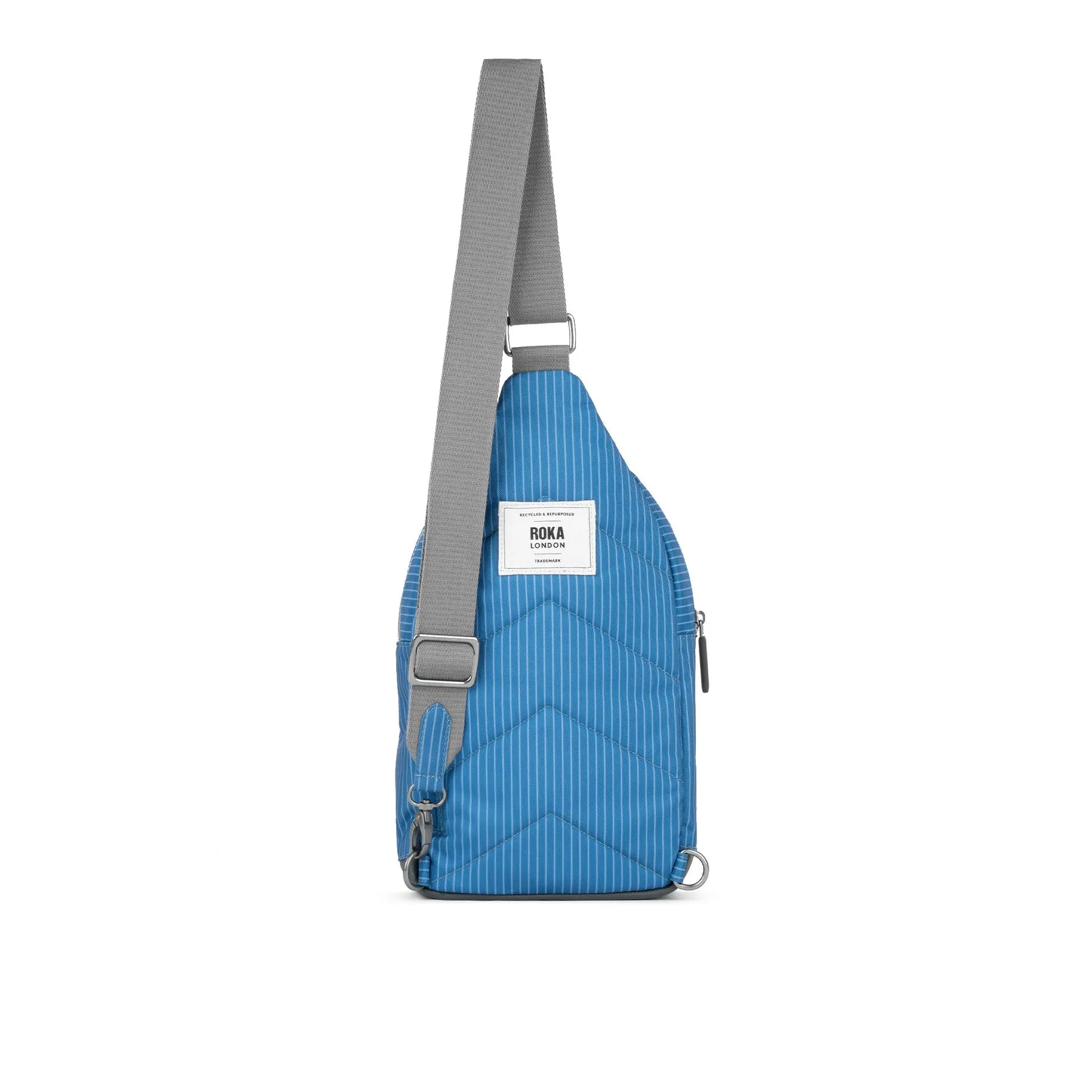 ROKA Willesden B Mid Wash Denim Large Recycled Canvas Bag
