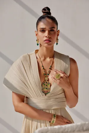 Rumeli Angular Necklace  JJV by JJ Valaya
