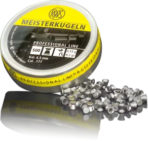 RWS 177 Cal Air Pellets - Meisterkugeln 8.2gr / 0.53g (500pk) (2135965)
