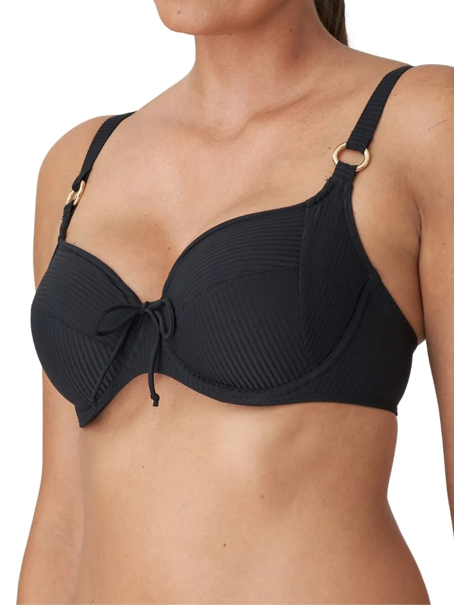 Sahara Full Cup Bikini Top - Zwart