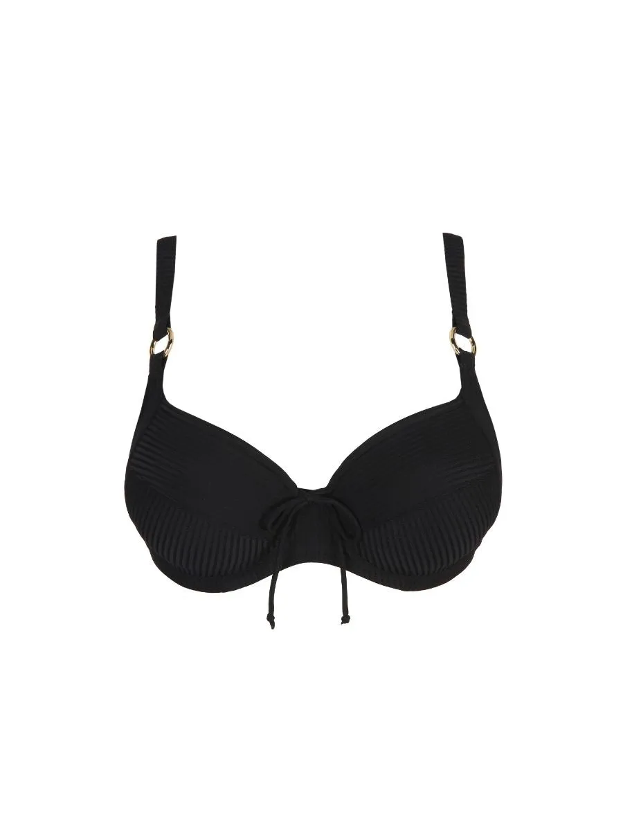 Sahara Full Cup Bikini Top - Zwart