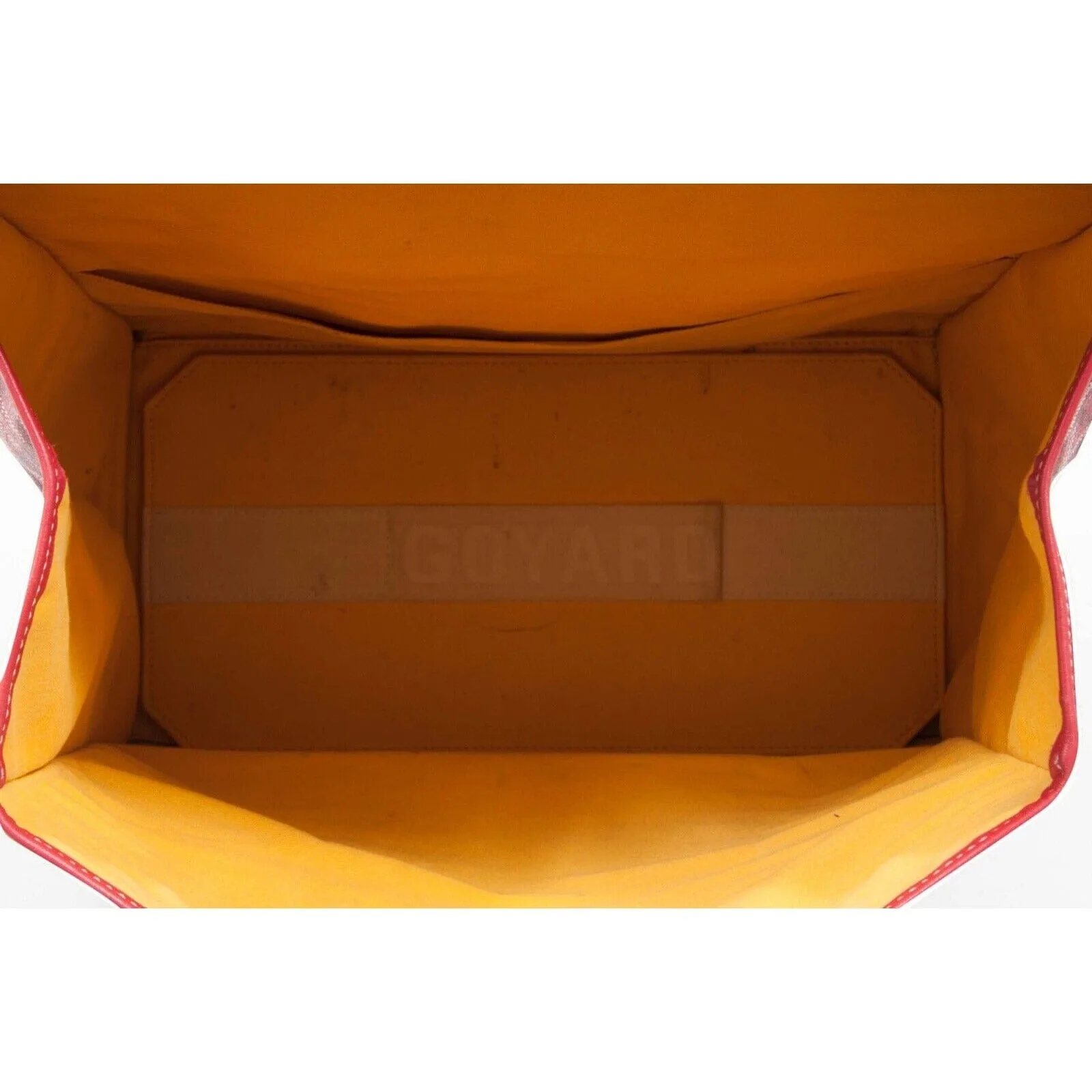 Saint Leger Red Canvas Foldable Zip Tote Travel Weekend Carry On Bag