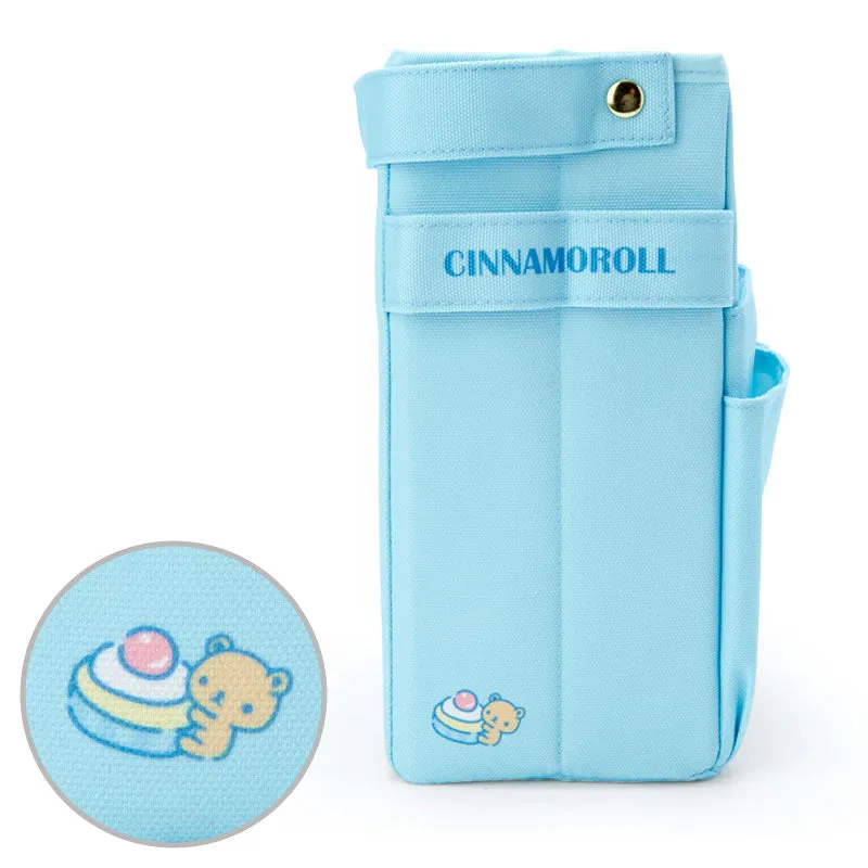 Sanrio Japan Desk Big Storage Tidy Bag - Blue Cinnamoroll