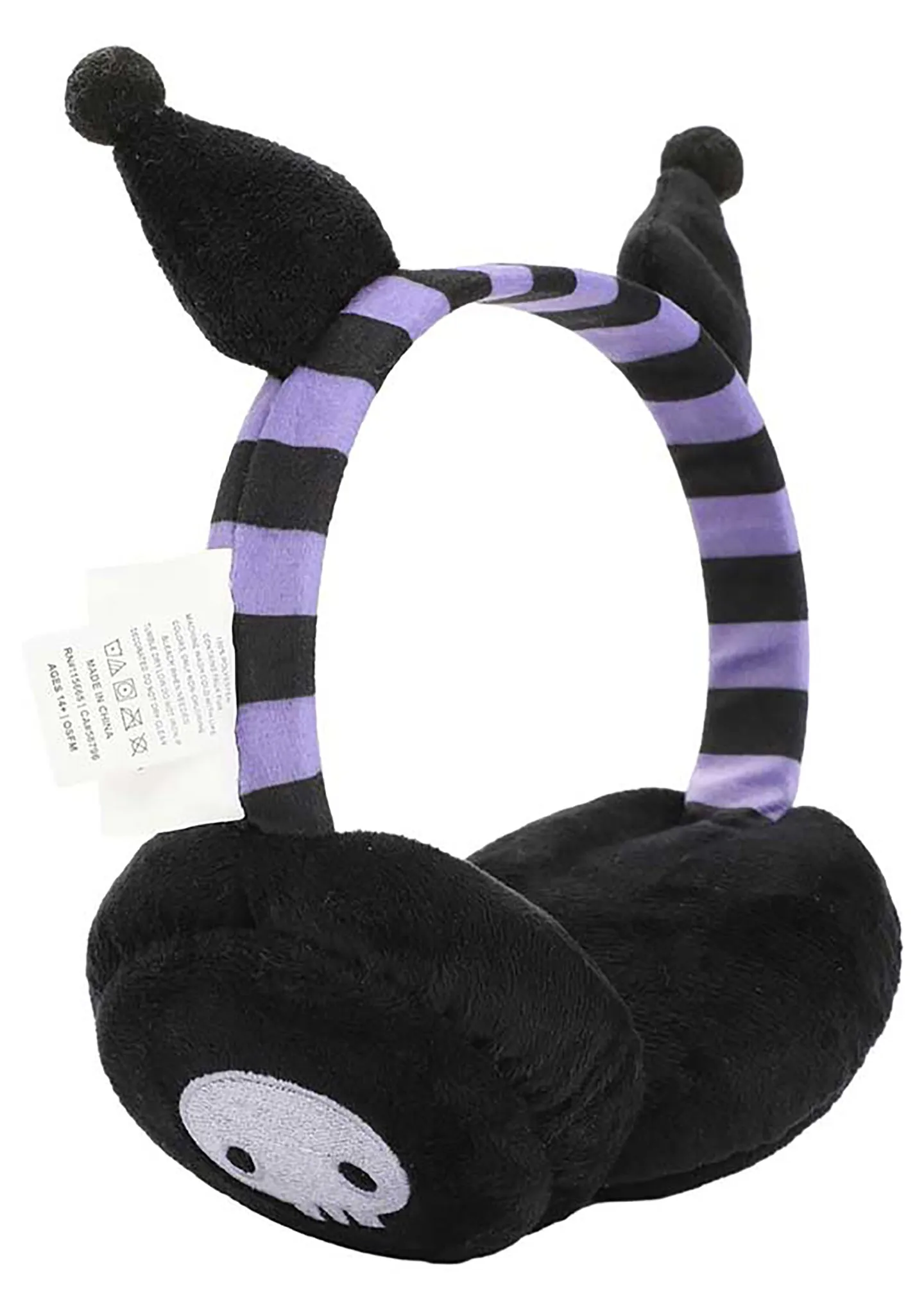 Sanrio Kuromi Foldable Cosplay Earmuff