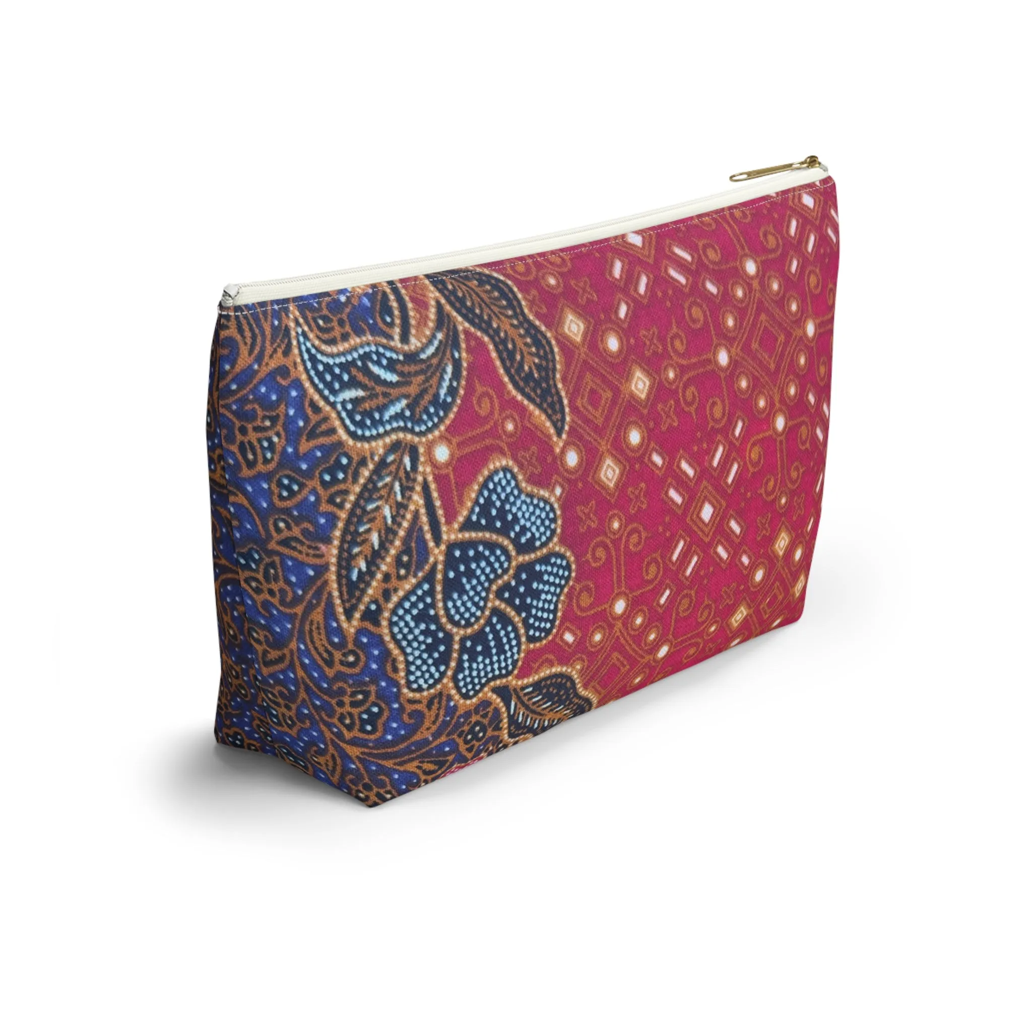 Sempadan Batik Print Cosmetic Bag