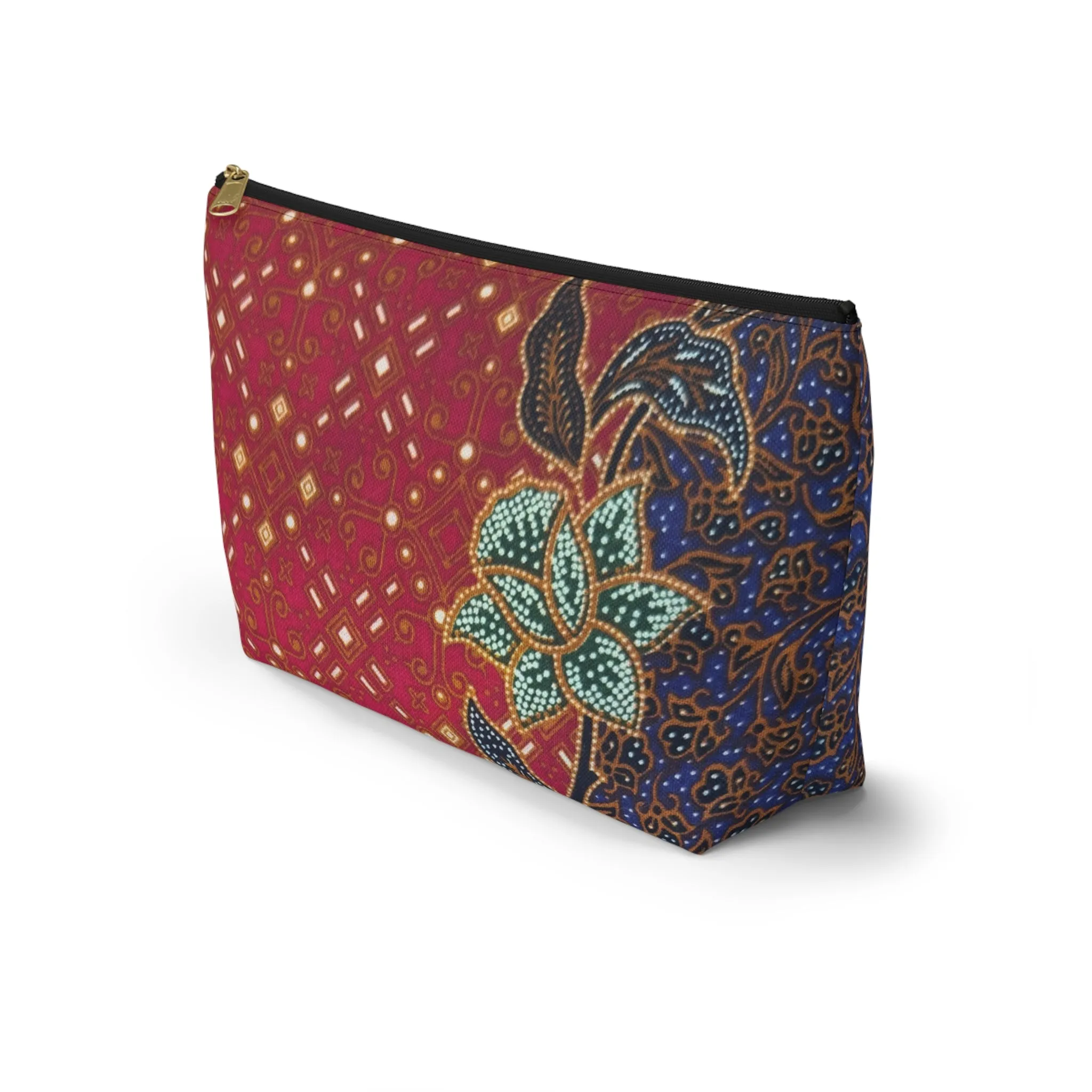 Sempadan Batik Print Cosmetic Bag