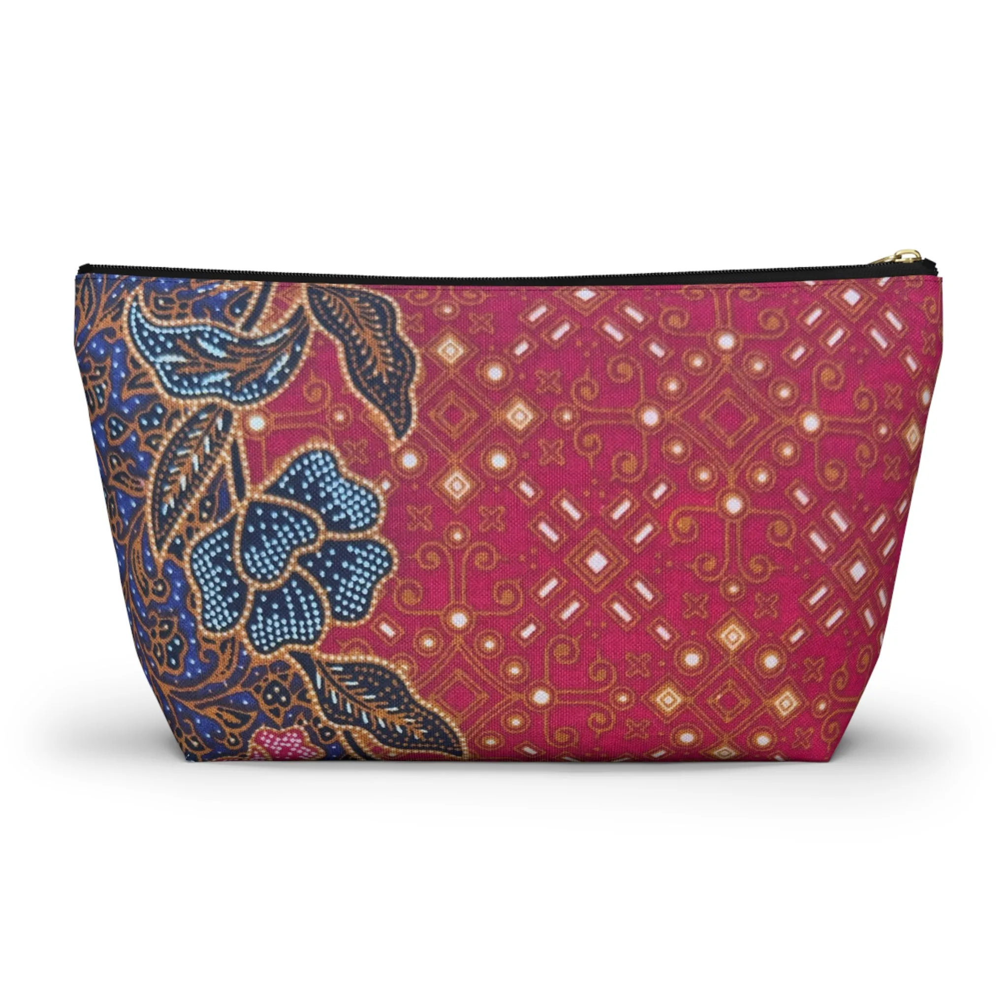 Sempadan Batik Print Cosmetic Bag