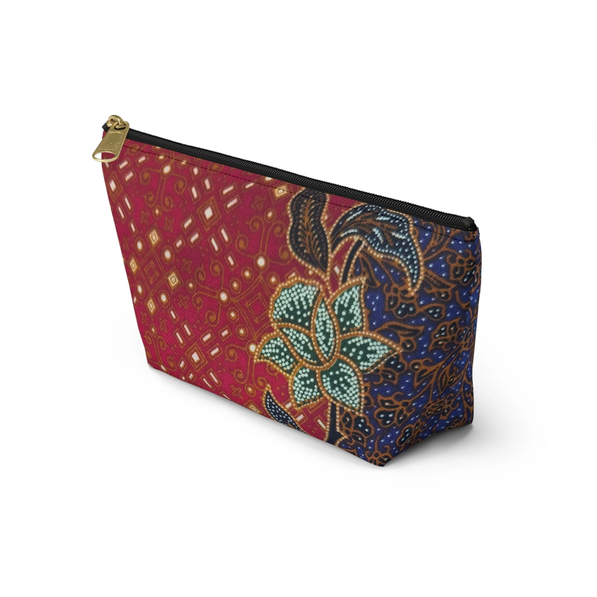 Sempadan Batik Print Cosmetic Bag